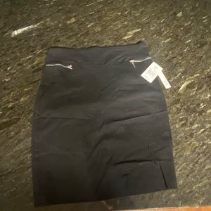 NWT XL Black pencil skirt